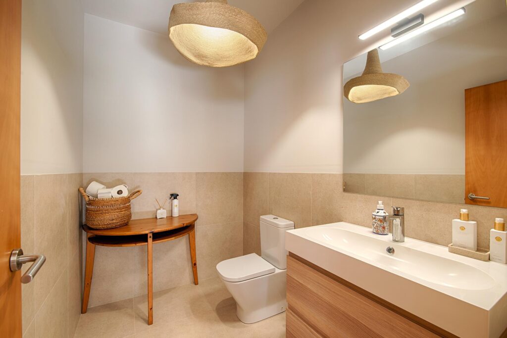 323 villablan badkamer