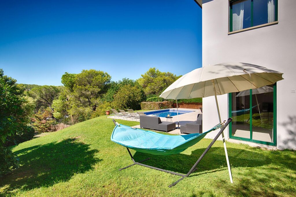 323 villablan tuin